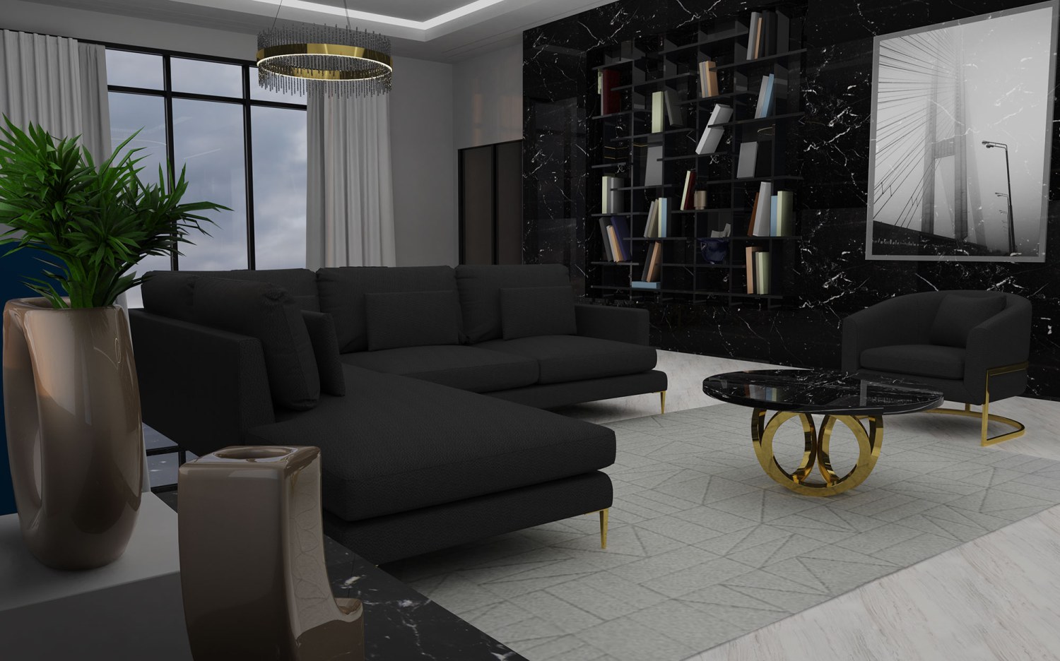Modern Elegance: Luxurious Apartment Design in the Heart of London